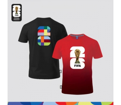 FIFA World Cup 2026™ Black Tee + Red/Black Dry Fit Jersey ( MY ONLY )
